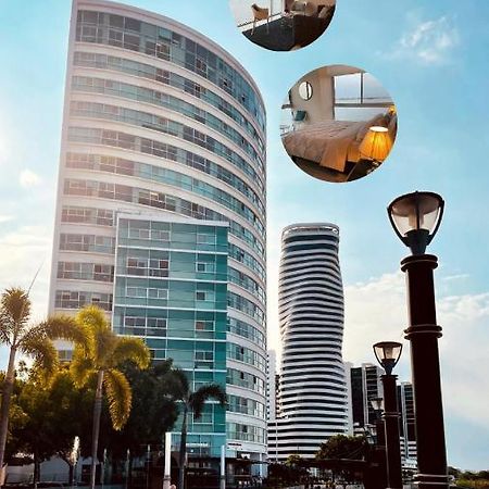 Apartamento Vista Al Rio Puerto Santana Riverfront 1 Гуаякуил Екстериор снимка